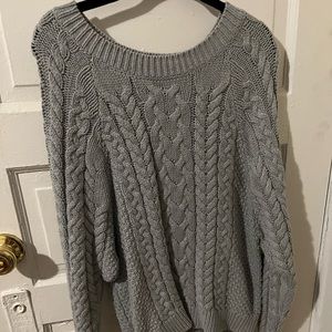 Gray sweater from Aerie, size M